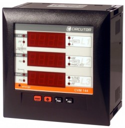 CVM 144 - Трехфазный щитовой анализатор качества электроэнергии