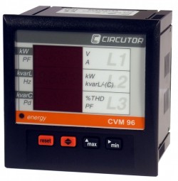 CVM 96 - Щитовой анализатор качества электроэнергии